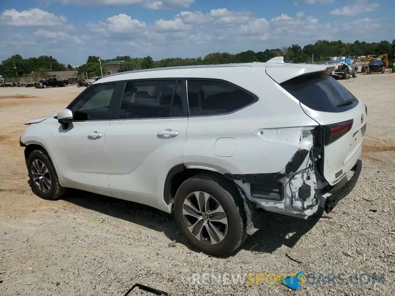 2 Фотография поврежденного автомобиля 5TDKDRAHXPS012265 TOYOTA HIGHLANDER 2023