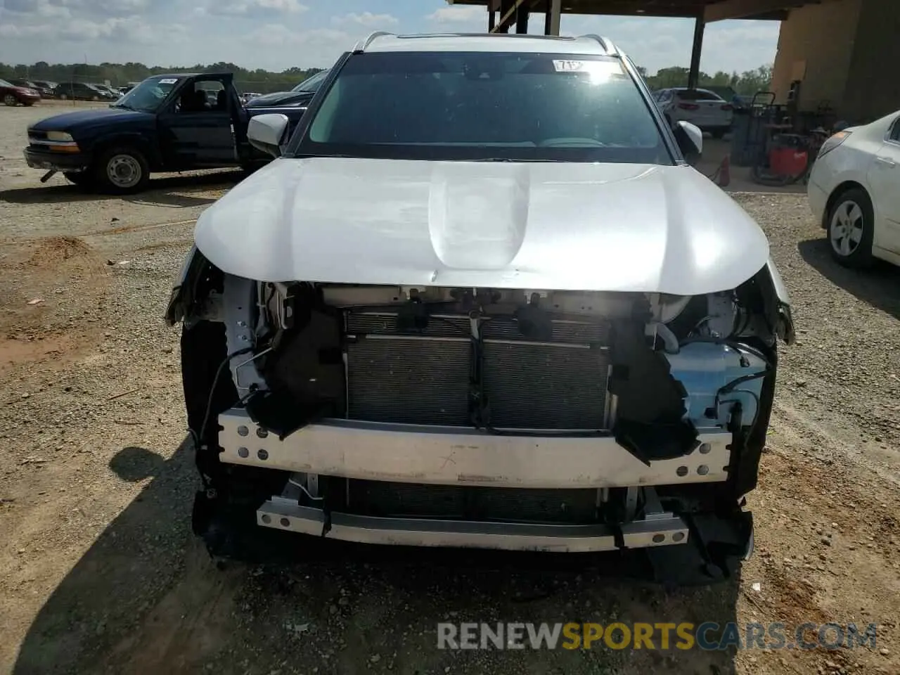 5 Фотография поврежденного автомобиля 5TDKDRAHXPS012265 TOYOTA HIGHLANDER 2023
