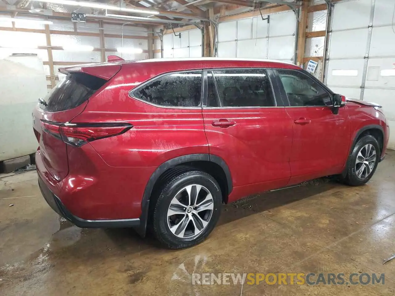 3 Photograph of a damaged car 5TDKDRAHXPS034122 TOYOTA HIGHLANDER 2023