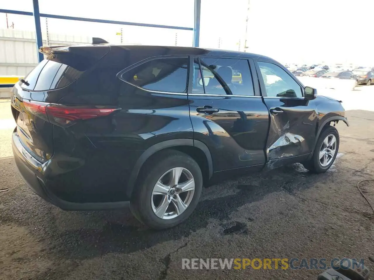 3 Photograph of a damaged car 5TDKDRAHXPS039806 TOYOTA HIGHLANDER 2023