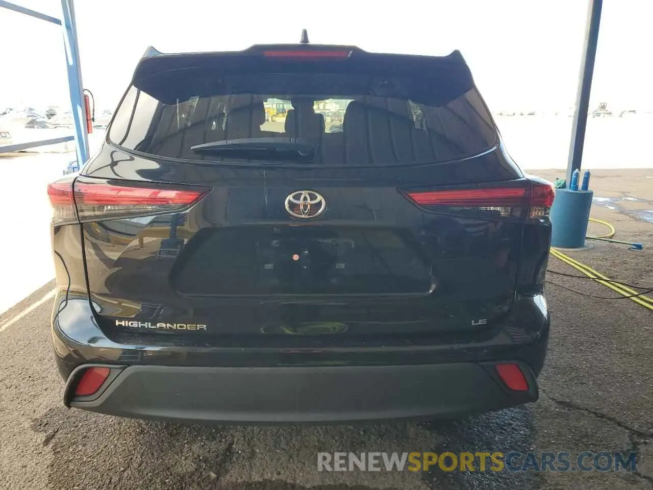 6 Photograph of a damaged car 5TDKDRAHXPS039806 TOYOTA HIGHLANDER 2023