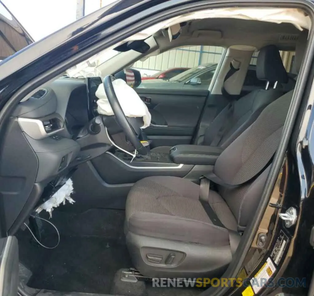 7 Photograph of a damaged car 5TDKDRAHXPS039806 TOYOTA HIGHLANDER 2023