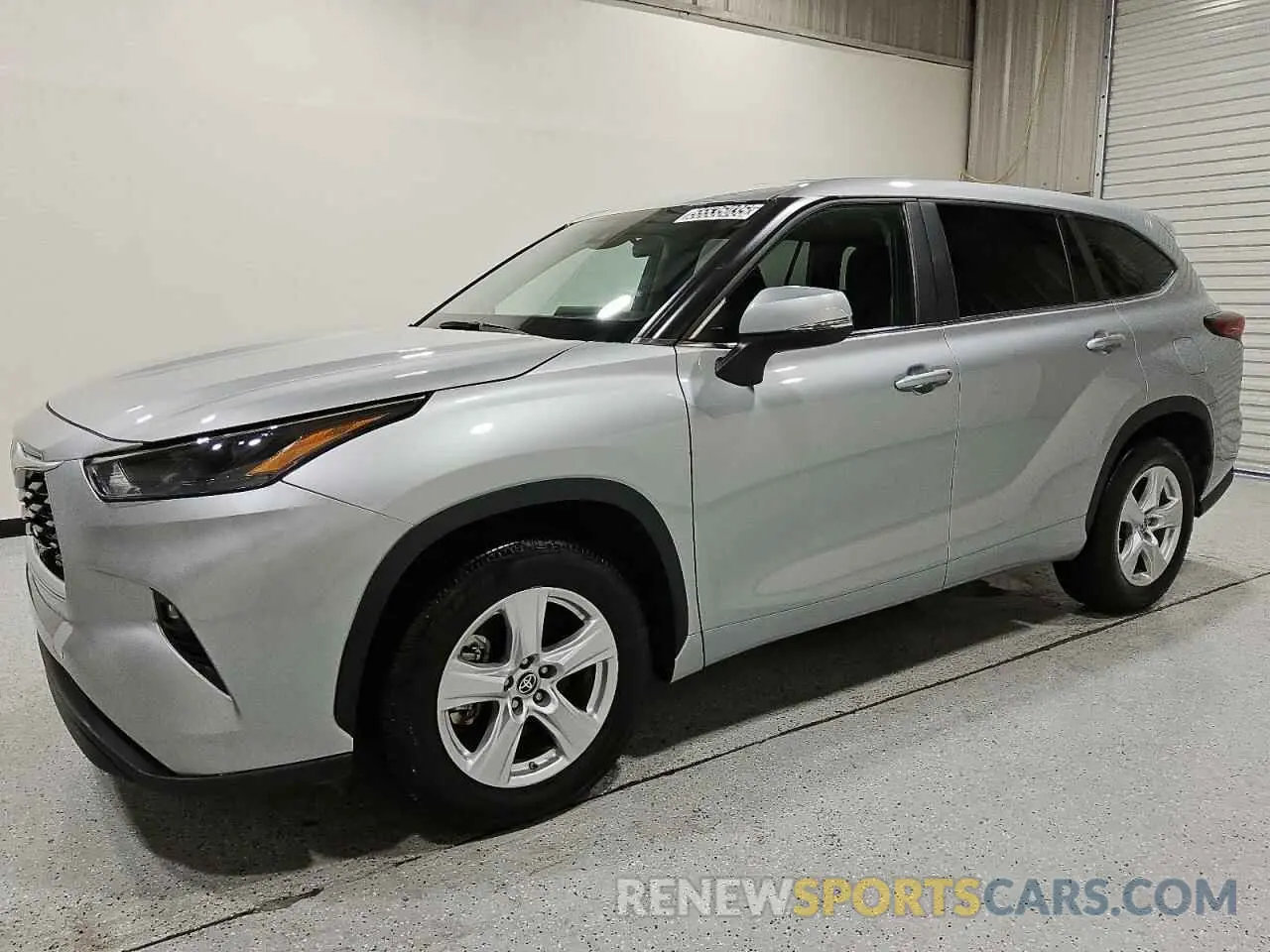 1 Фотография поврежденного автомобиля 5TDKDRAHXPS505296 TOYOTA HIGHLANDER 2023