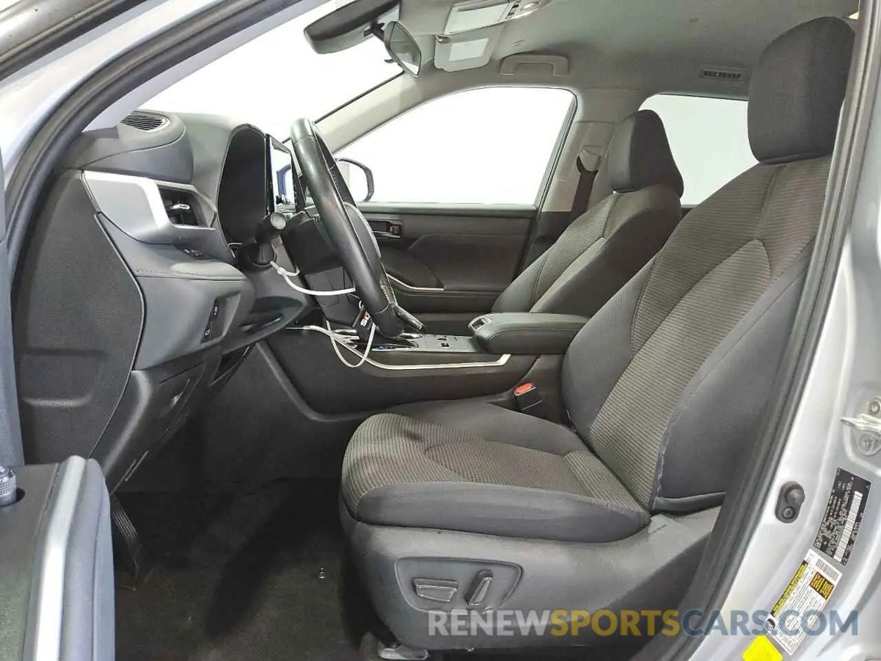 7 Фотография поврежденного автомобиля 5TDKDRAHXPS505296 TOYOTA HIGHLANDER 2023