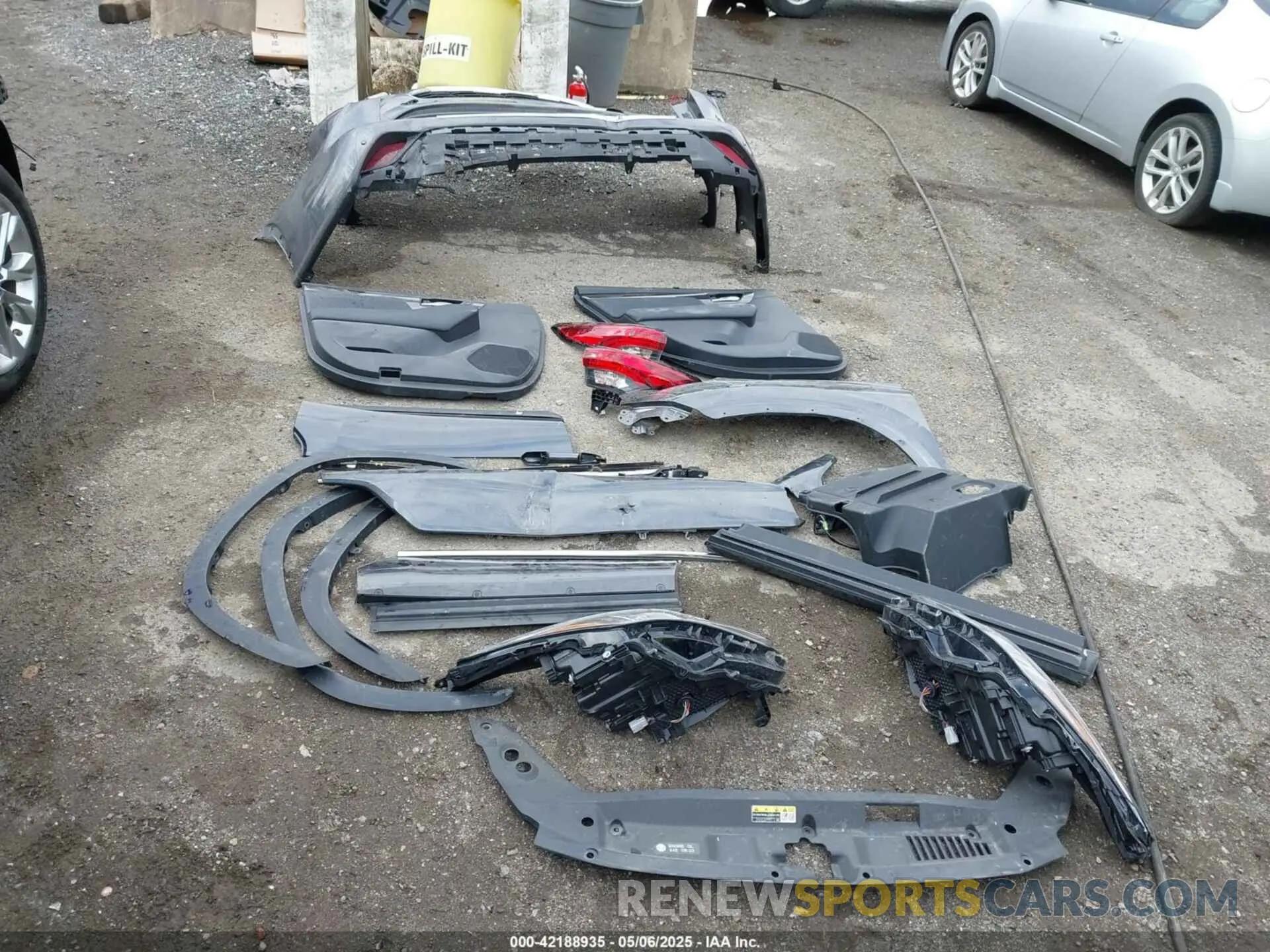 12 Фотография поврежденного автомобиля 5TDKDRBH0PS006456 TOYOTA HIGHLANDER 2023