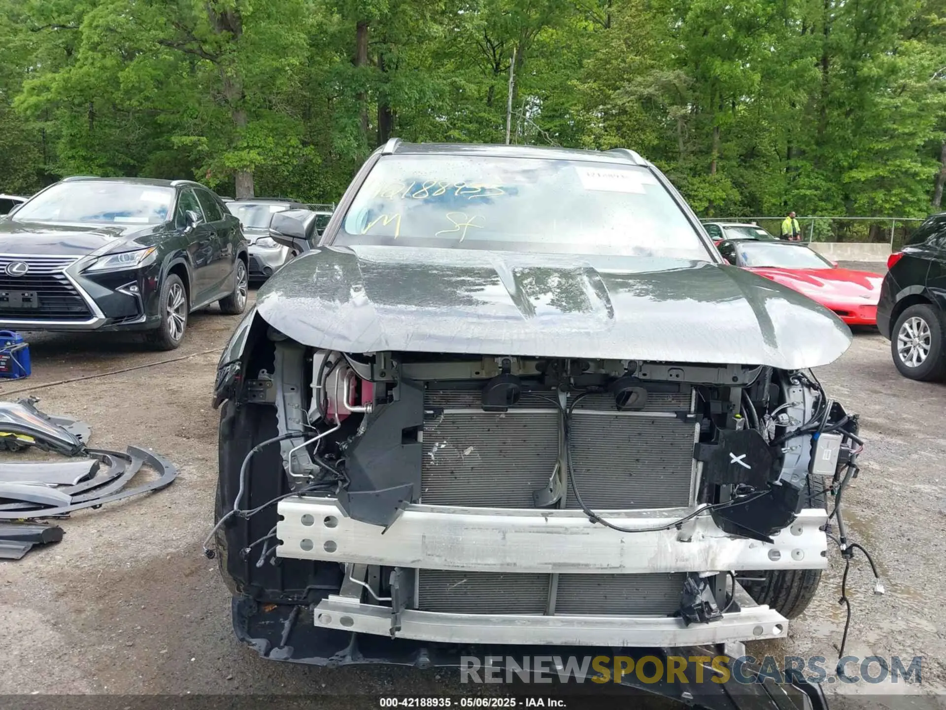 13 Фотография поврежденного автомобиля 5TDKDRBH0PS006456 TOYOTA HIGHLANDER 2023