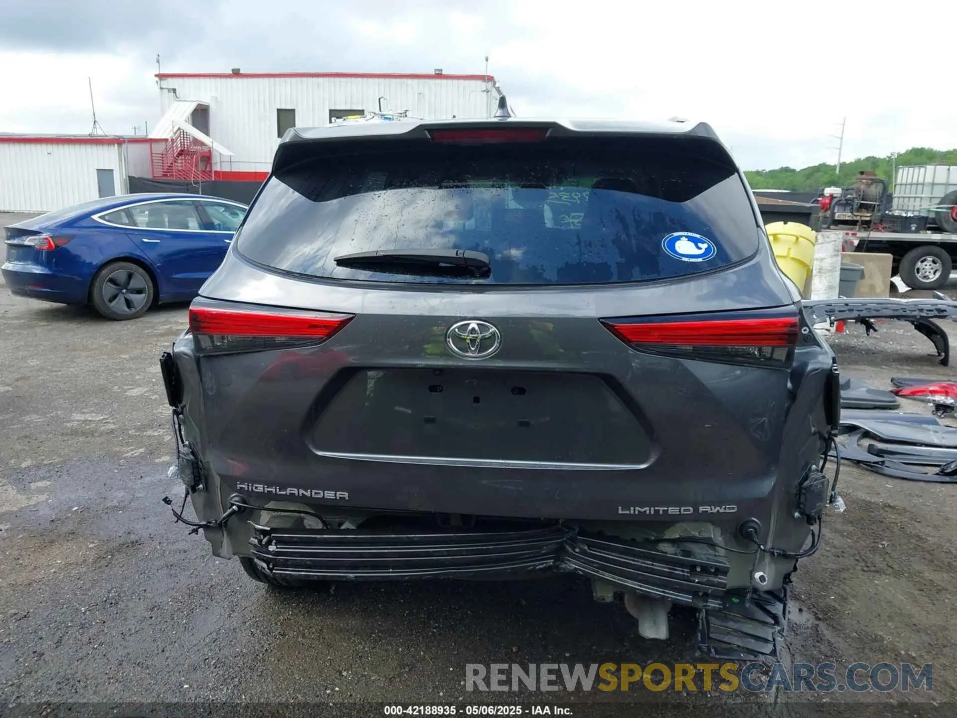 17 Фотография поврежденного автомобиля 5TDKDRBH0PS006456 TOYOTA HIGHLANDER 2023