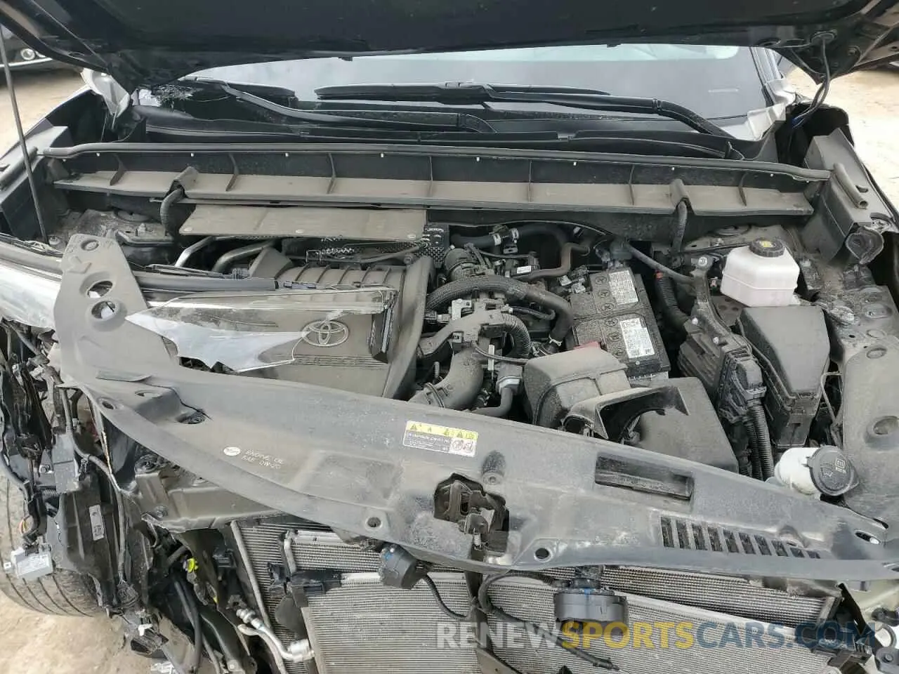 12 Фотография поврежденного автомобиля 5TDKDRBH0PS027470 TOYOTA HIGHLANDER 2023