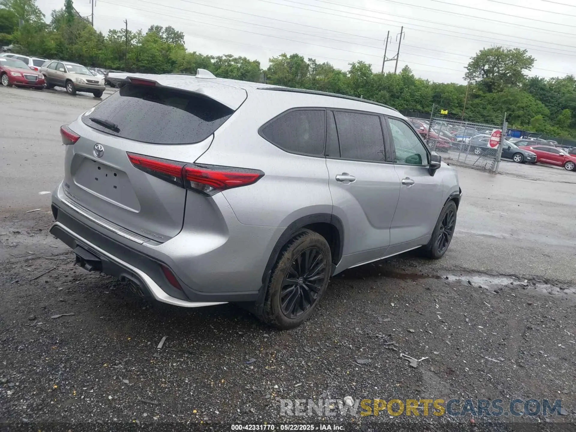 4 Фотография поврежденного автомобиля 5TDKDRBH0PS509145 TOYOTA HIGHLANDER 2023