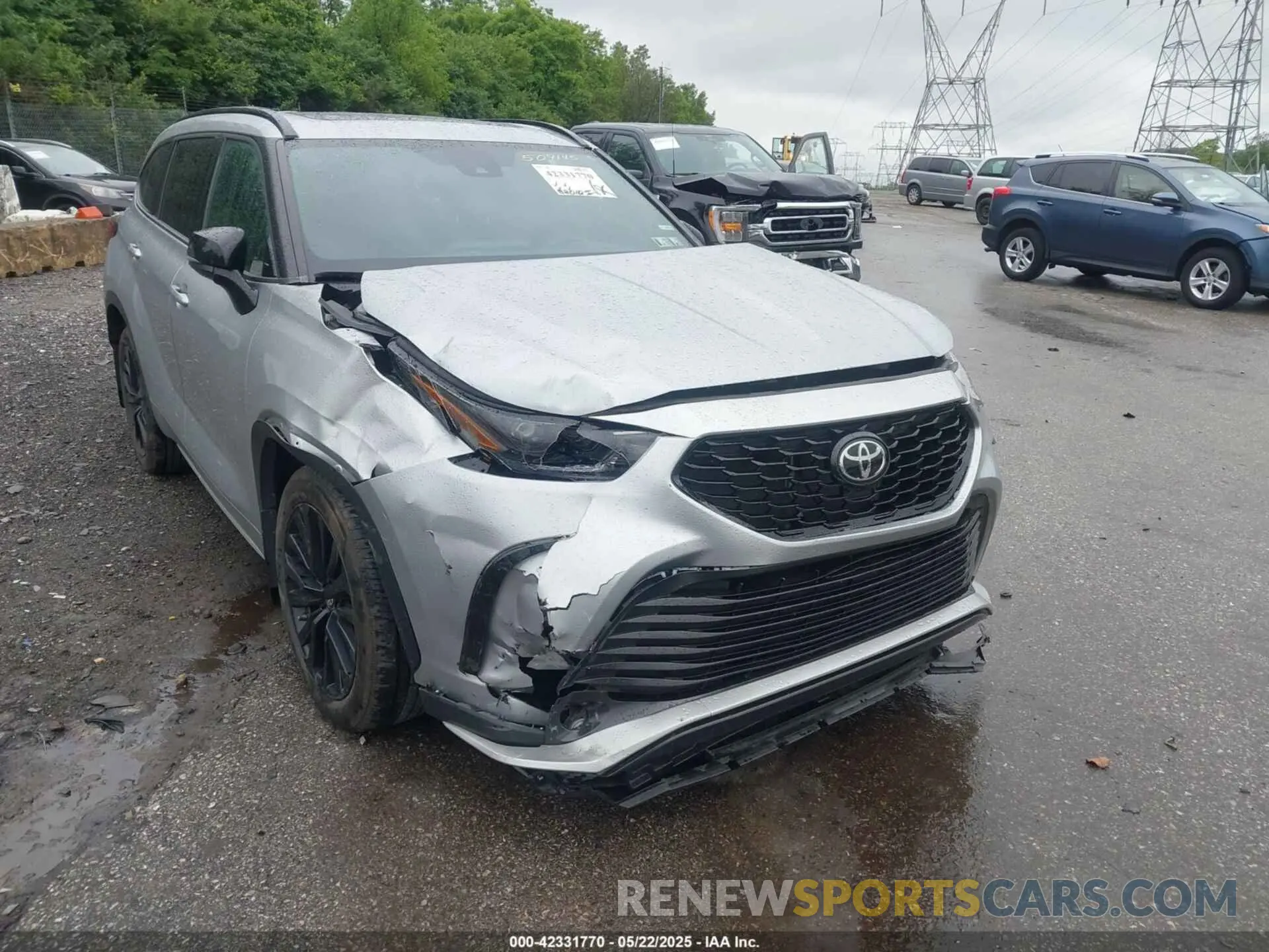 6 Фотография поврежденного автомобиля 5TDKDRBH0PS509145 TOYOTA HIGHLANDER 2023