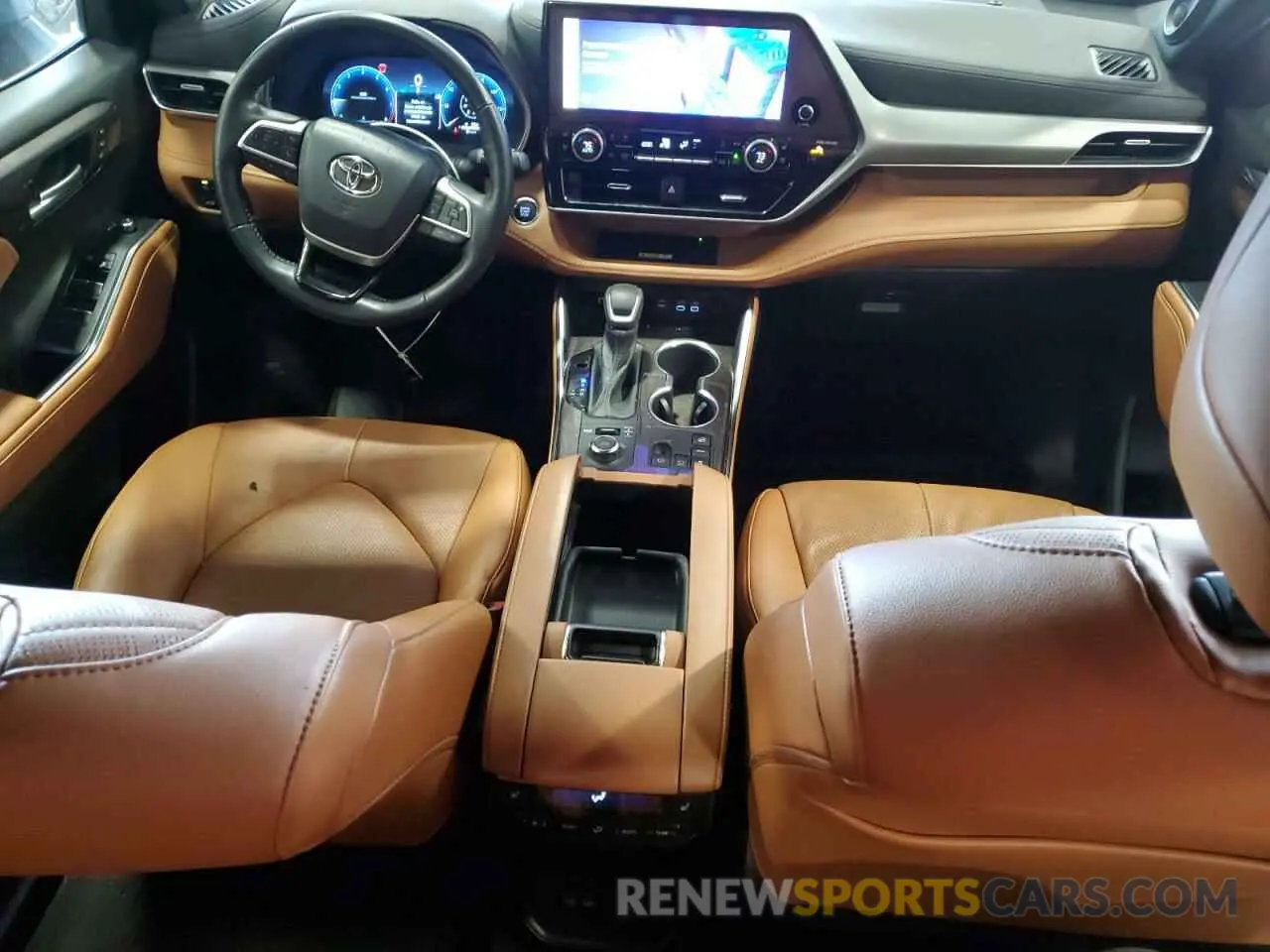 8 Фотография поврежденного автомобиля 5TDKDRBH0PS518525 TOYOTA HIGHLANDER 2023
