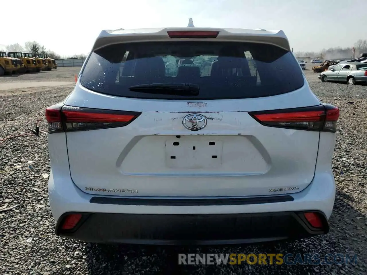 6 Фотография поврежденного автомобиля 5TDKDRBH1PS009009 TOYOTA HIGHLANDER 2023