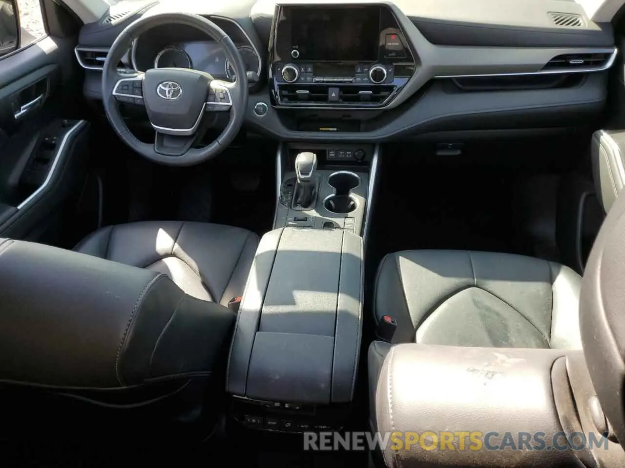 8 Фотография поврежденного автомобиля 5TDKDRBH1PS009009 TOYOTA HIGHLANDER 2023