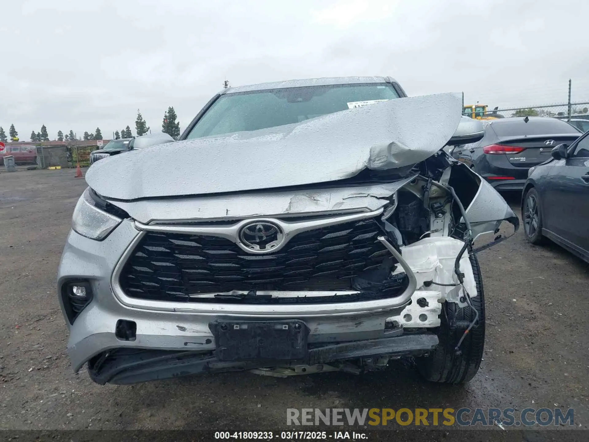12 Фотография поврежденного автомобиля 5TDKDRBH1PS015442 TOYOTA HIGHLANDER 2023