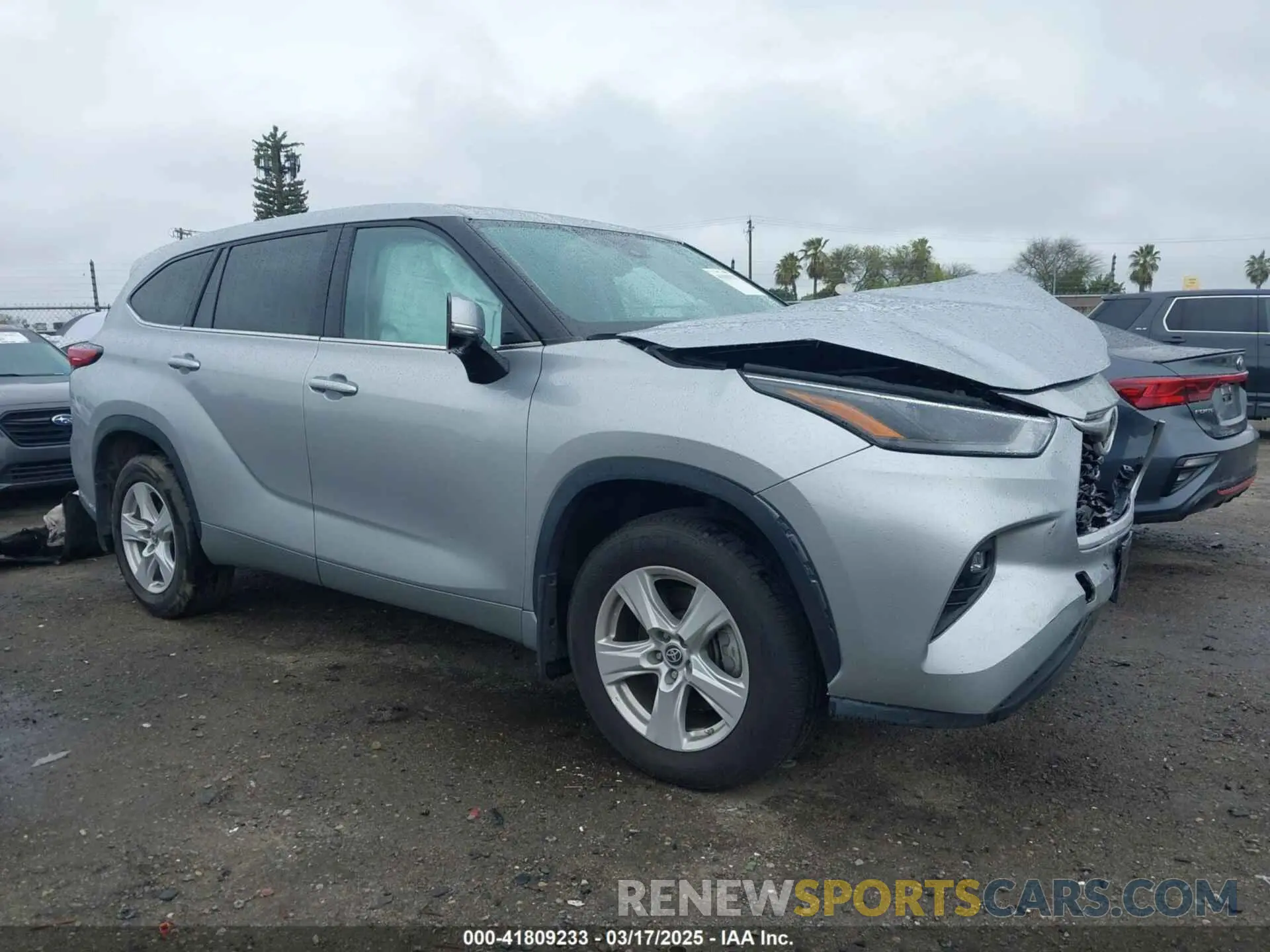13 Фотография поврежденного автомобиля 5TDKDRBH1PS015442 TOYOTA HIGHLANDER 2023