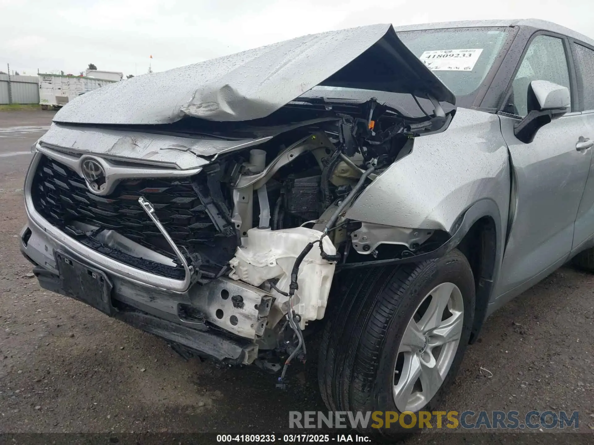 6 Фотография поврежденного автомобиля 5TDKDRBH1PS015442 TOYOTA HIGHLANDER 2023