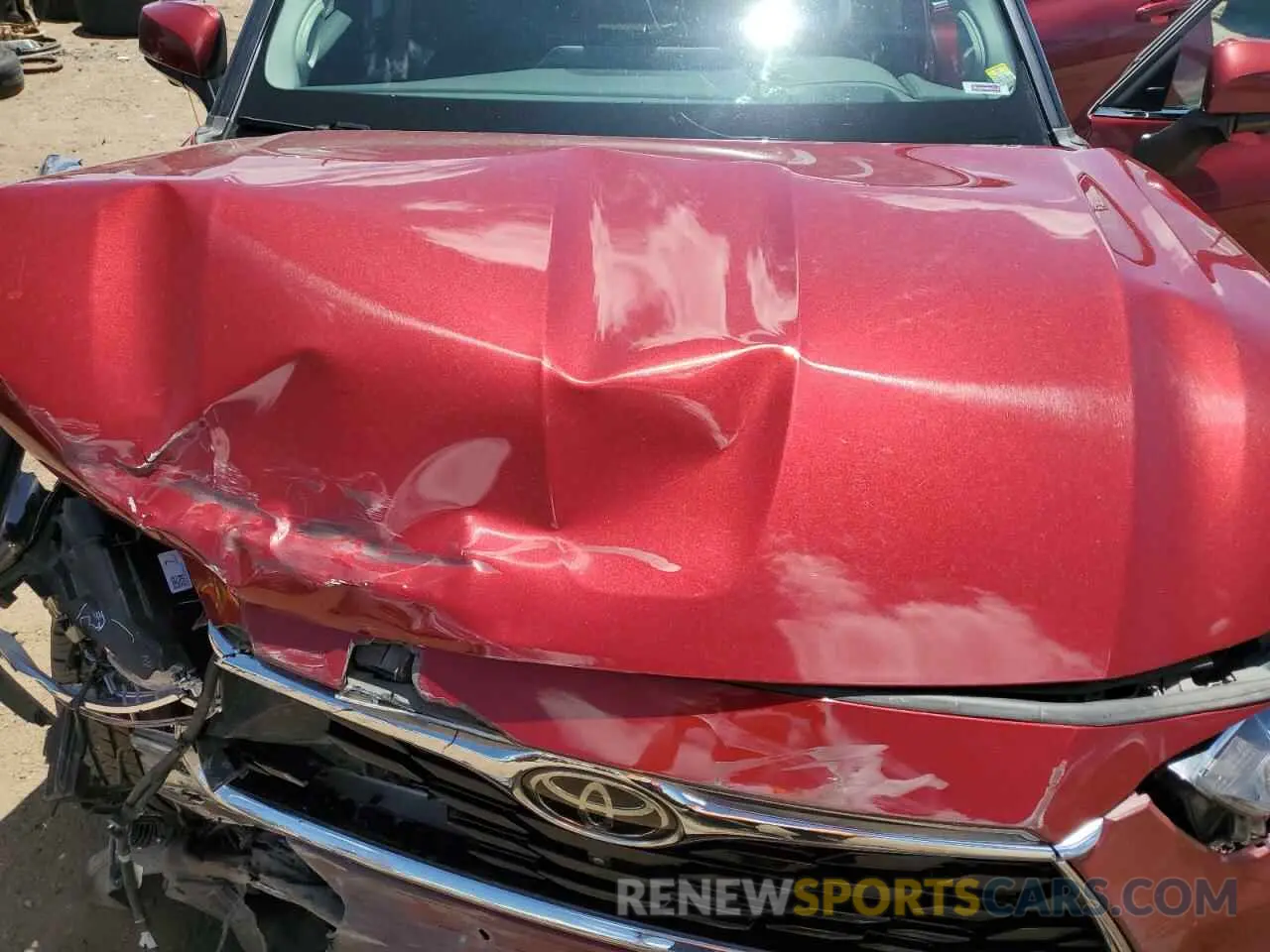 11 Photograph of a damaged car 5TDKDRBH1PS041734 TOYOTA HIGHLANDER 2023