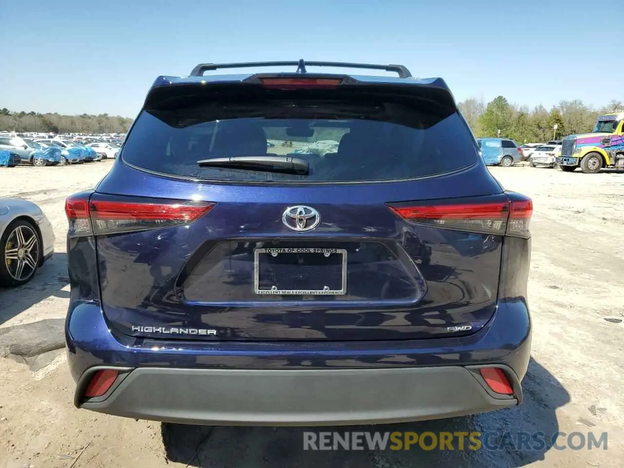 6 Photograph of a damaged car 5TDKDRBH1PS047307 TOYOTA HIGHLANDER 2023