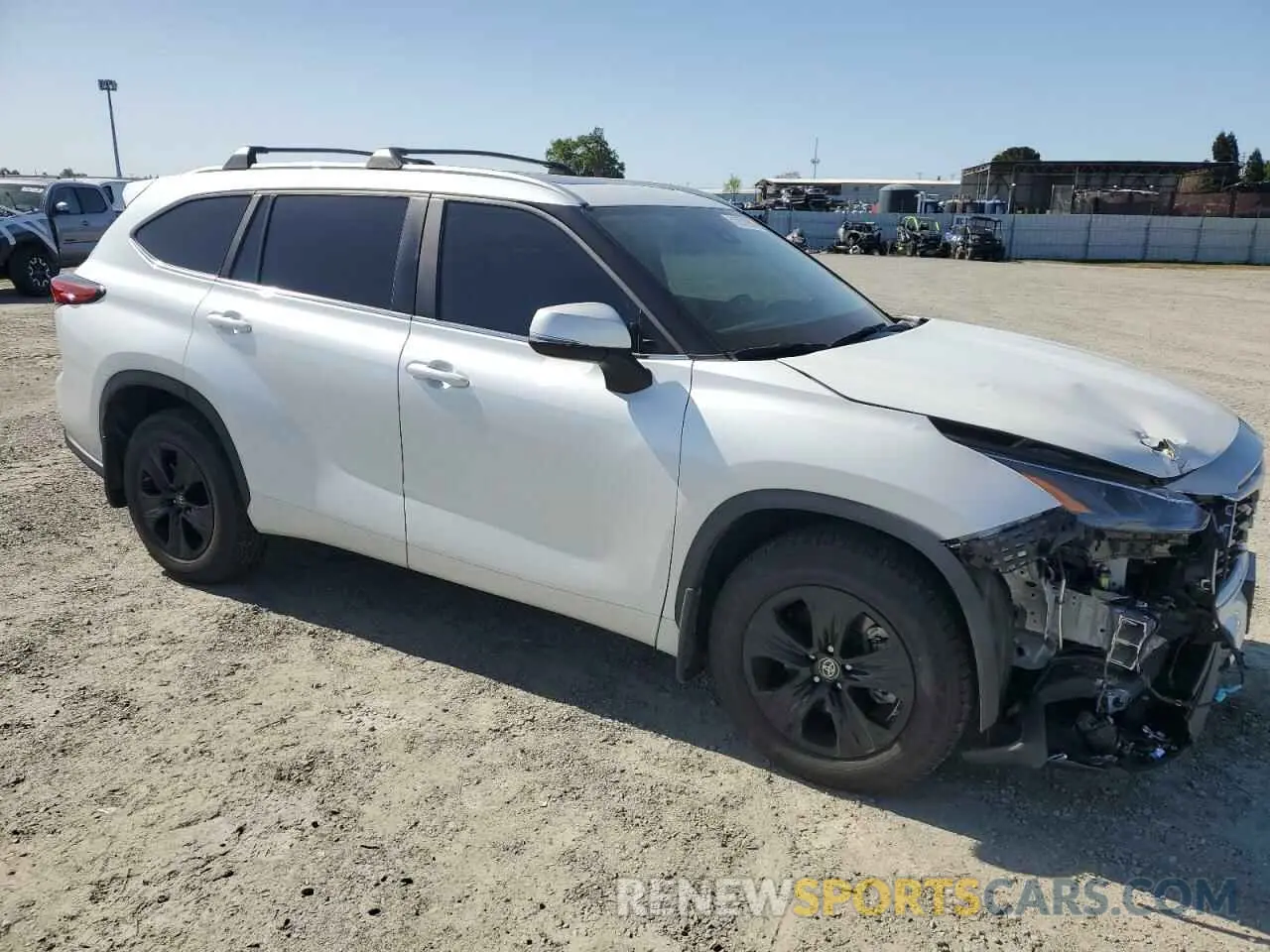 4 Photograph of a damaged car 5TDKDRBH1PS503192 TOYOTA HIGHLANDER 2023