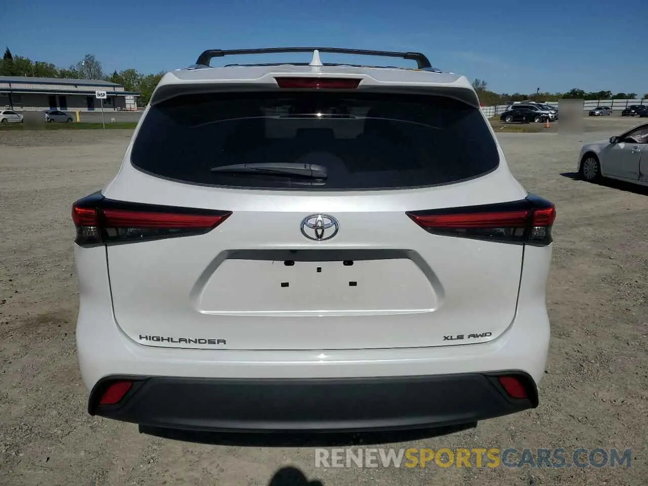 6 Photograph of a damaged car 5TDKDRBH1PS503192 TOYOTA HIGHLANDER 2023