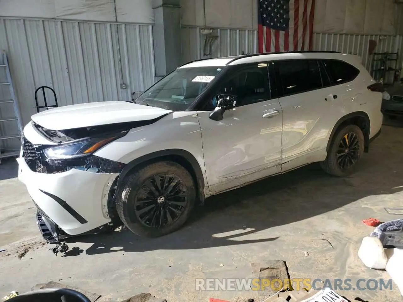 1 Фотография поврежденного автомобиля 5TDKDRBH2PS009150 TOYOTA HIGHLANDER 2023