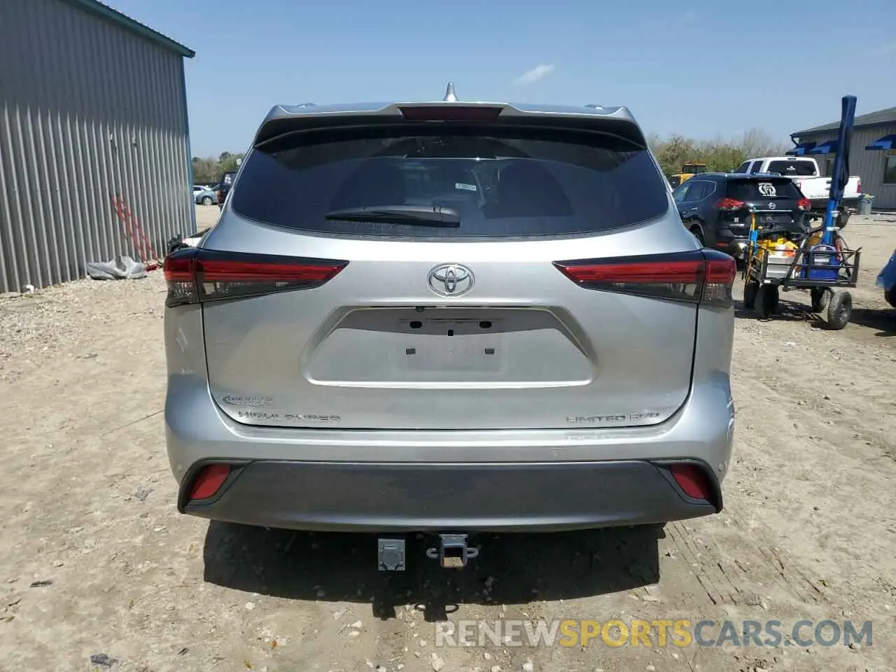 6 Фотография поврежденного автомобиля 5TDKDRBH2PS010122 TOYOTA HIGHLANDER 2023