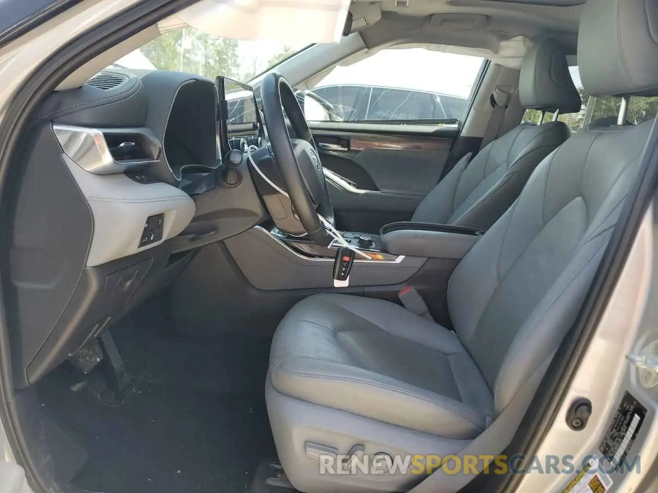 7 Фотография поврежденного автомобиля 5TDKDRBH2PS010122 TOYOTA HIGHLANDER 2023