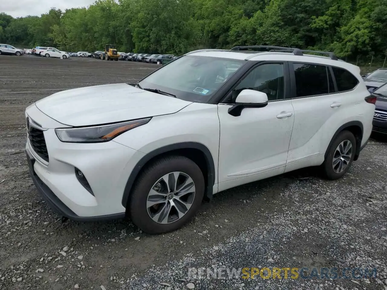 1 Photograph of a damaged car 5TDKDRBH2PS024392 TOYOTA HIGHLANDER 2023