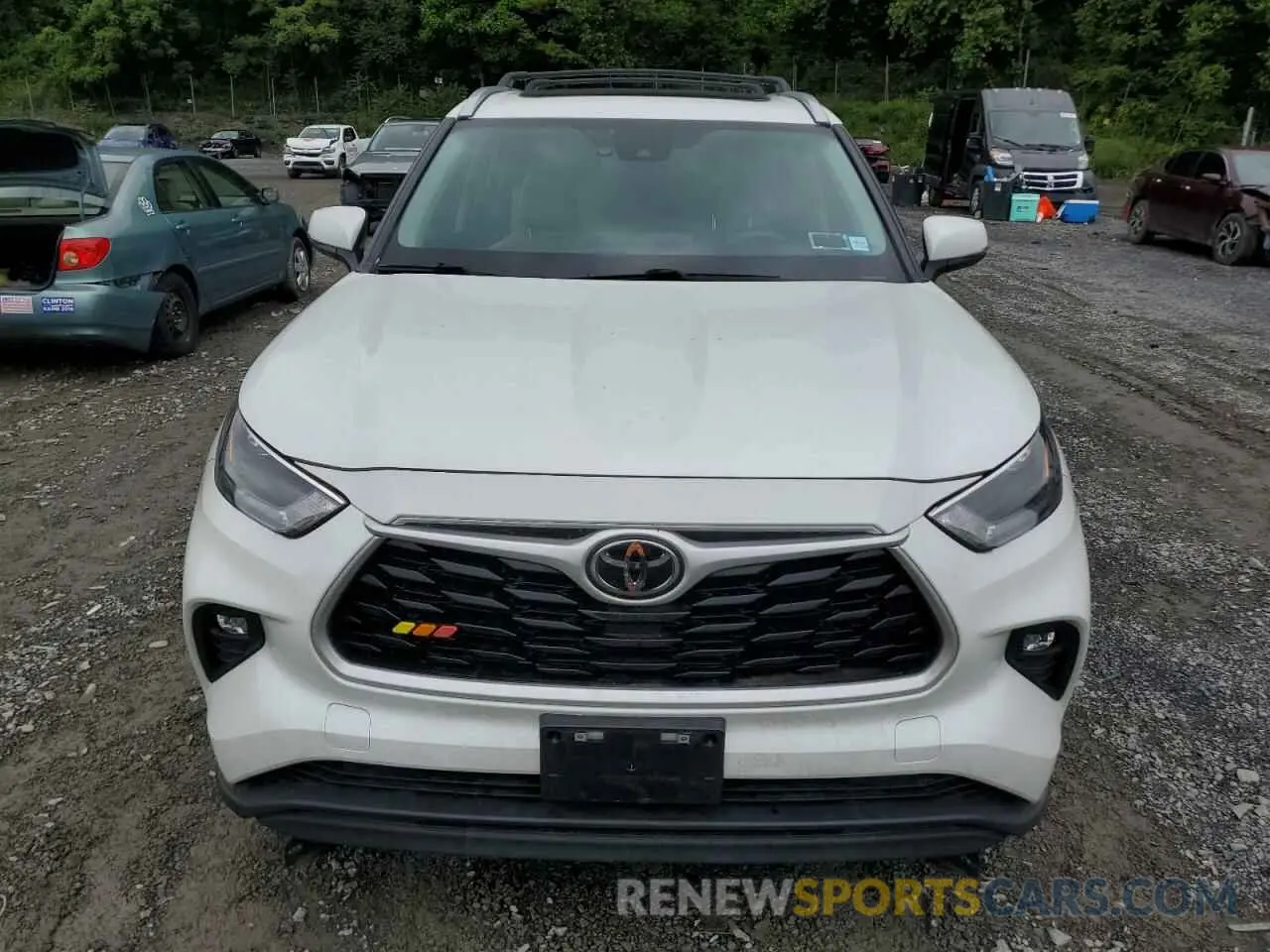 5 Photograph of a damaged car 5TDKDRBH2PS024392 TOYOTA HIGHLANDER 2023