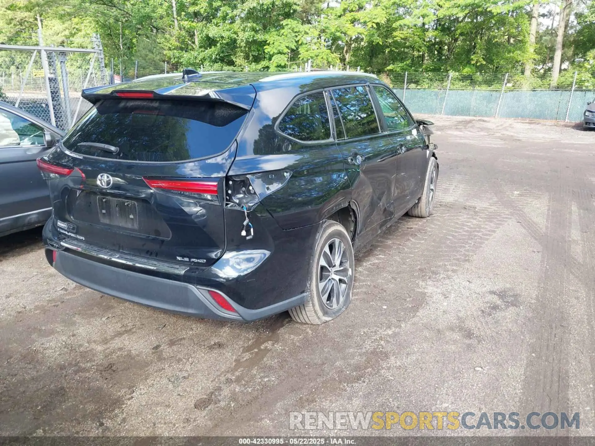 4 Фотография поврежденного автомобиля 5TDKDRBH2PS503377 TOYOTA HIGHLANDER 2023