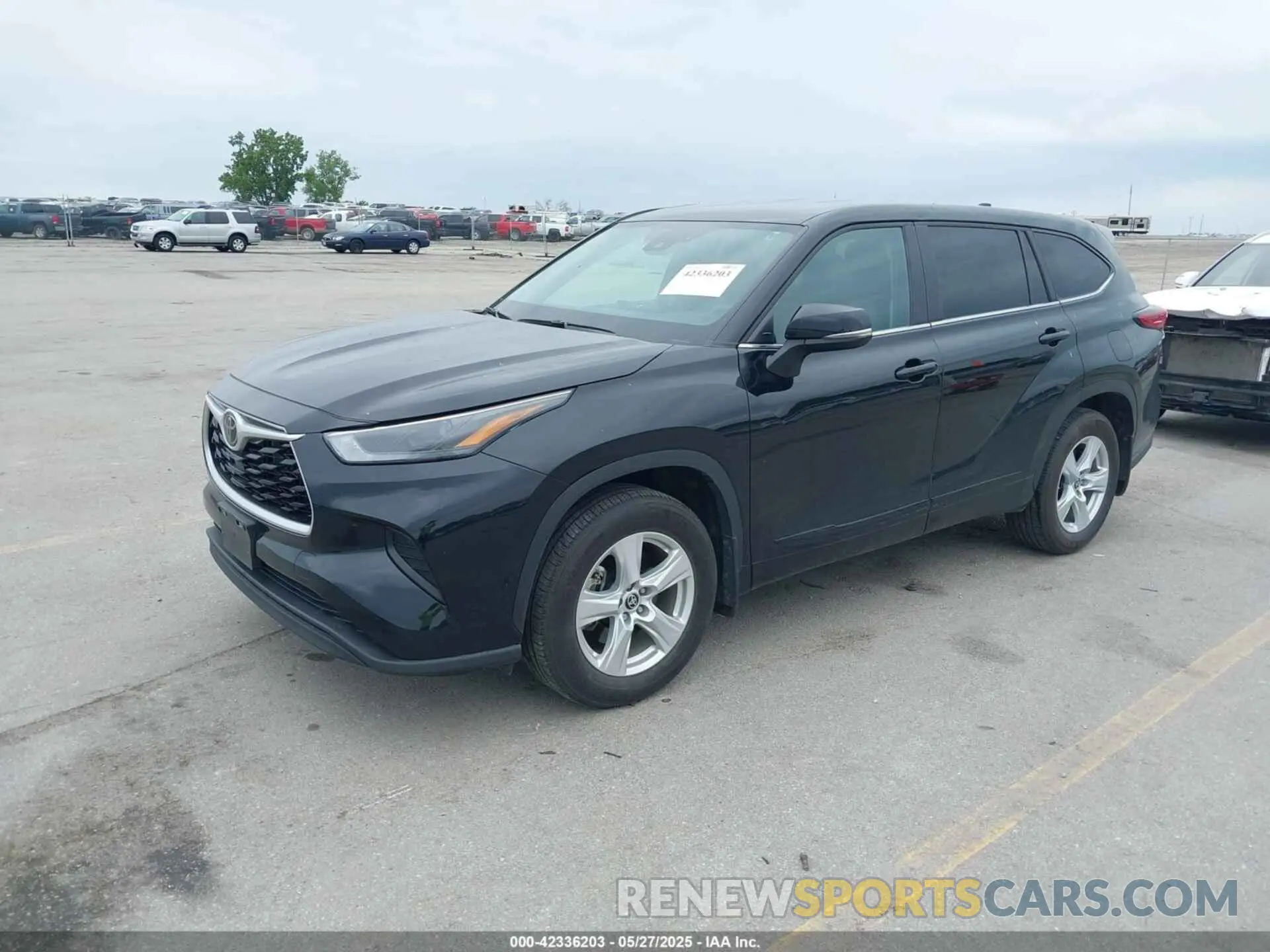 2 Photograph of a damaged car 5TDKDRBH2PS515299 TOYOTA HIGHLANDER 2023