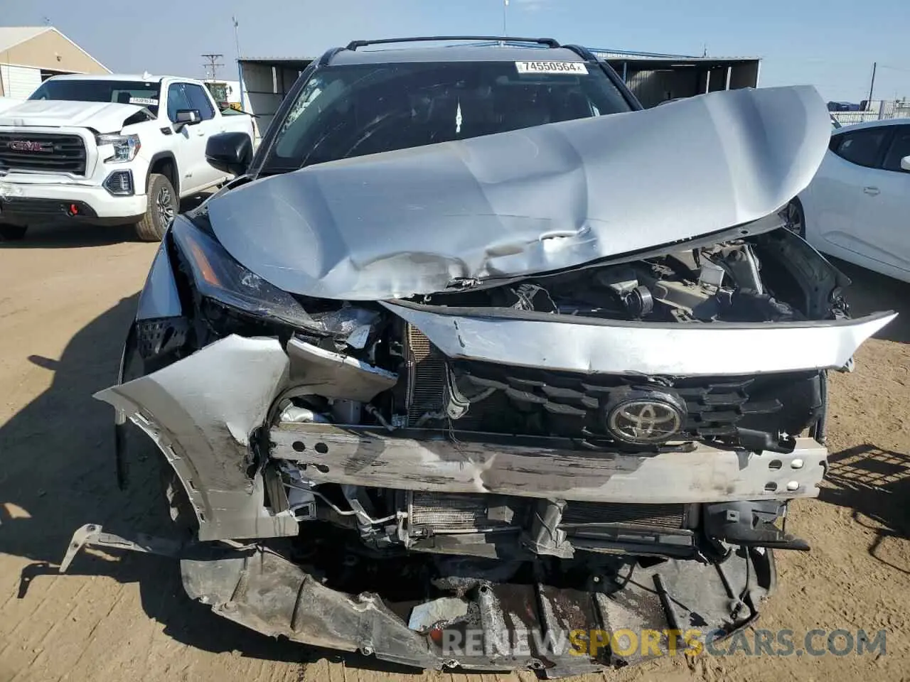 5 Фотография поврежденного автомобиля 5TDKDRBH2PS525637 TOYOTA HIGHLANDER 2023