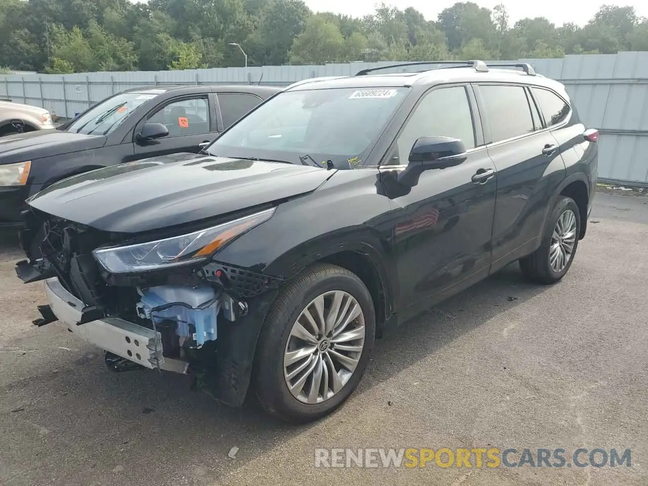 1 Photograph of a damaged car 5TDKDRBH3PS004636 TOYOTA HIGHLANDER 2023