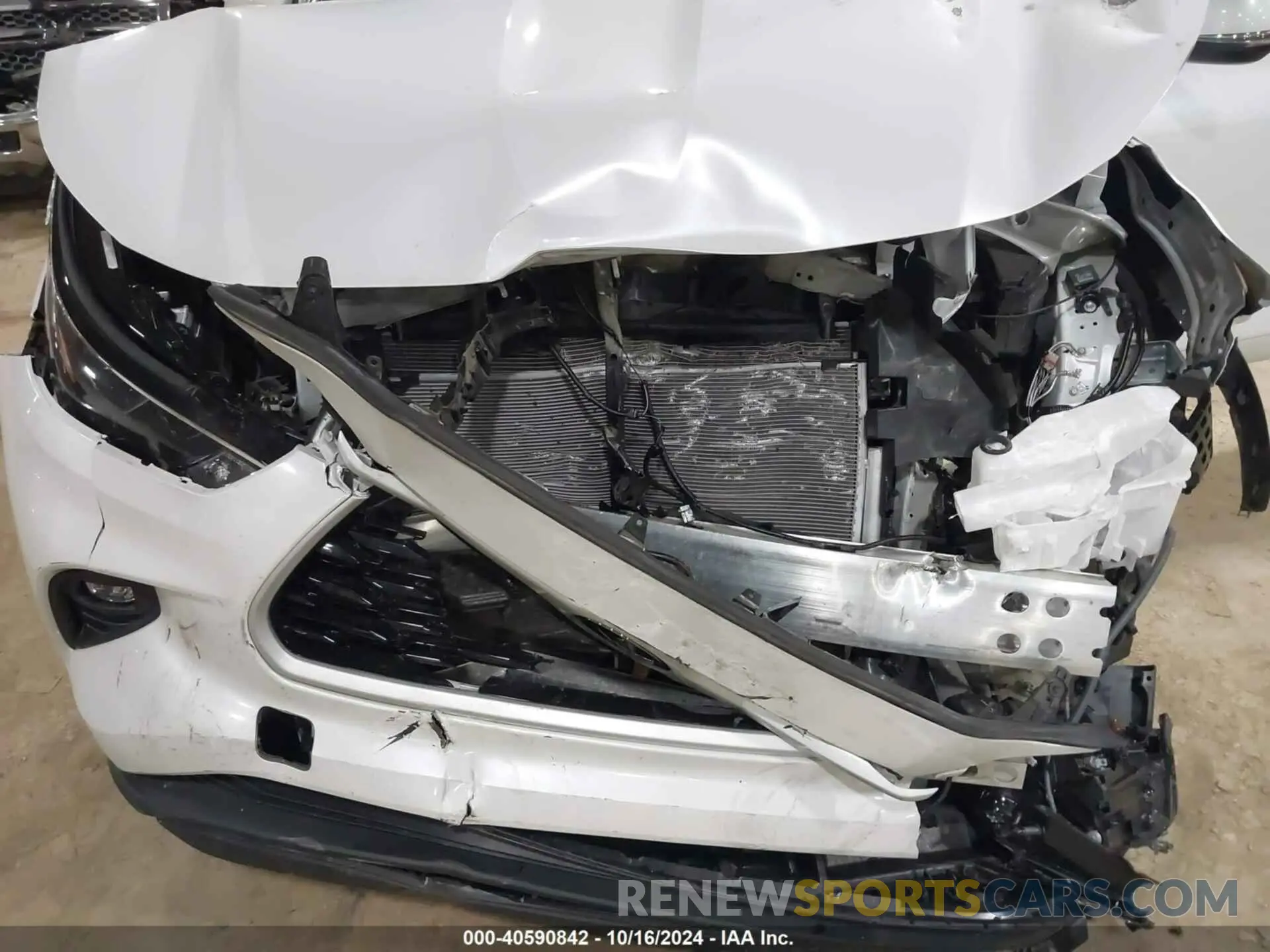 6 Фотография поврежденного автомобиля 5TDKDRBH3PS035286 TOYOTA HIGHLANDER 2023