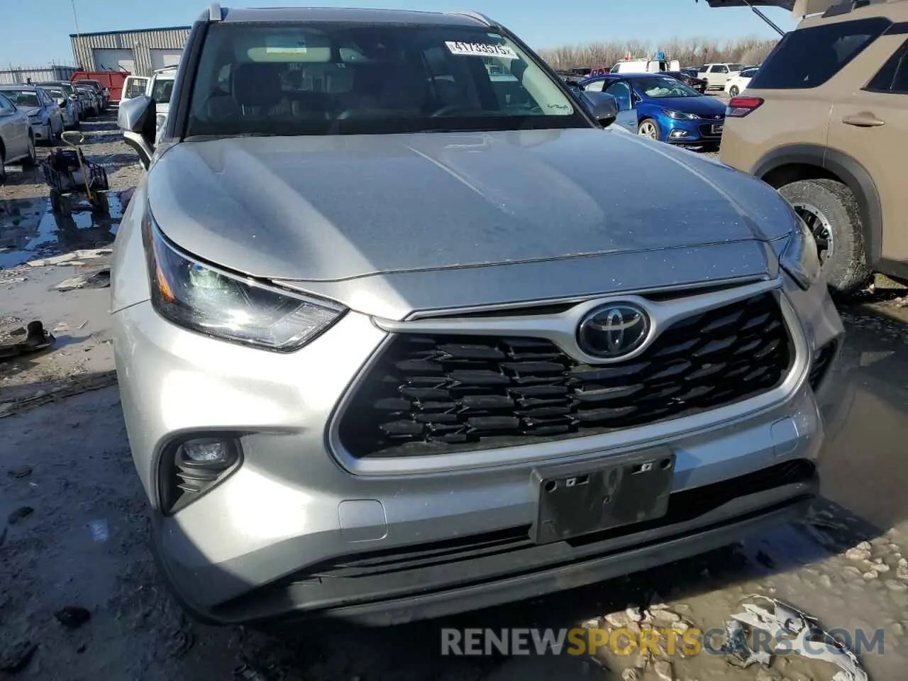5 Photograph of a damaged car 5TDKDRBH3PS041041 TOYOTA HIGHLANDER 2023