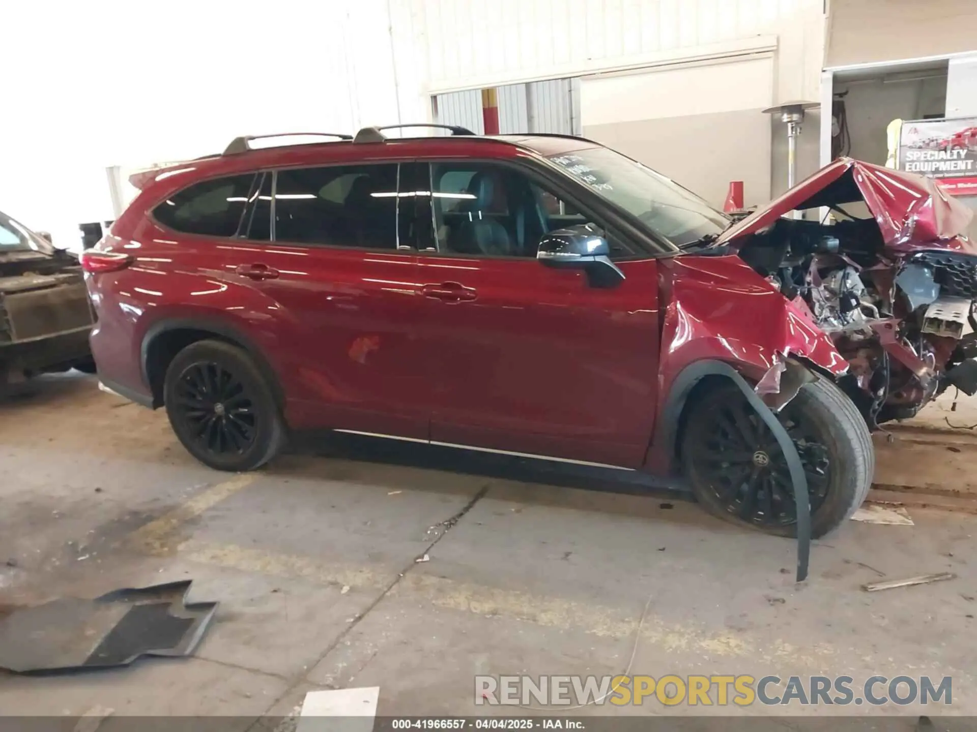 14 Фотография поврежденного автомобиля 5TDKDRBH3PS509530 TOYOTA HIGHLANDER 2023