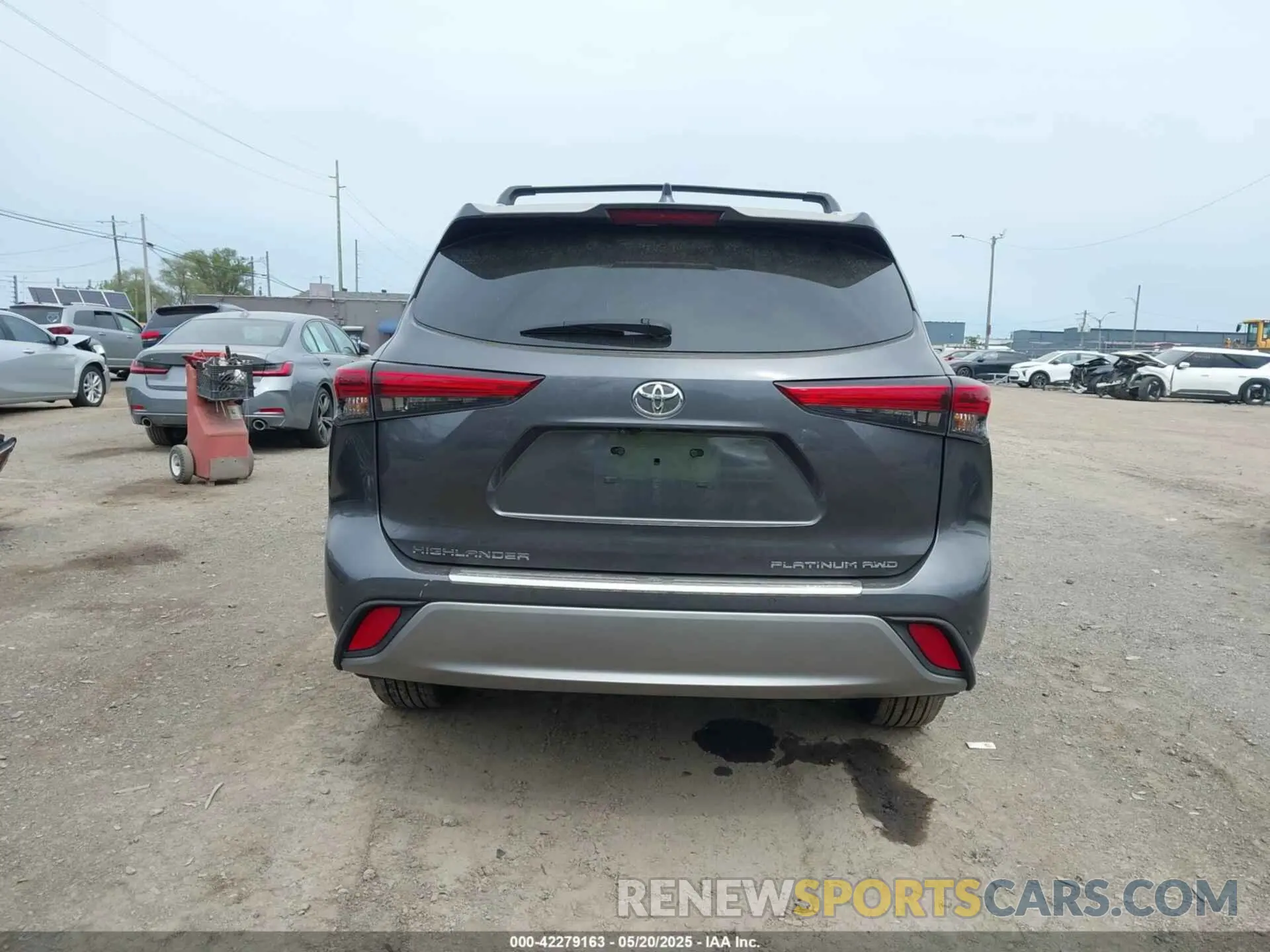 16 Фотография поврежденного автомобиля 5TDKDRBH4PS000921 TOYOTA HIGHLANDER 2023