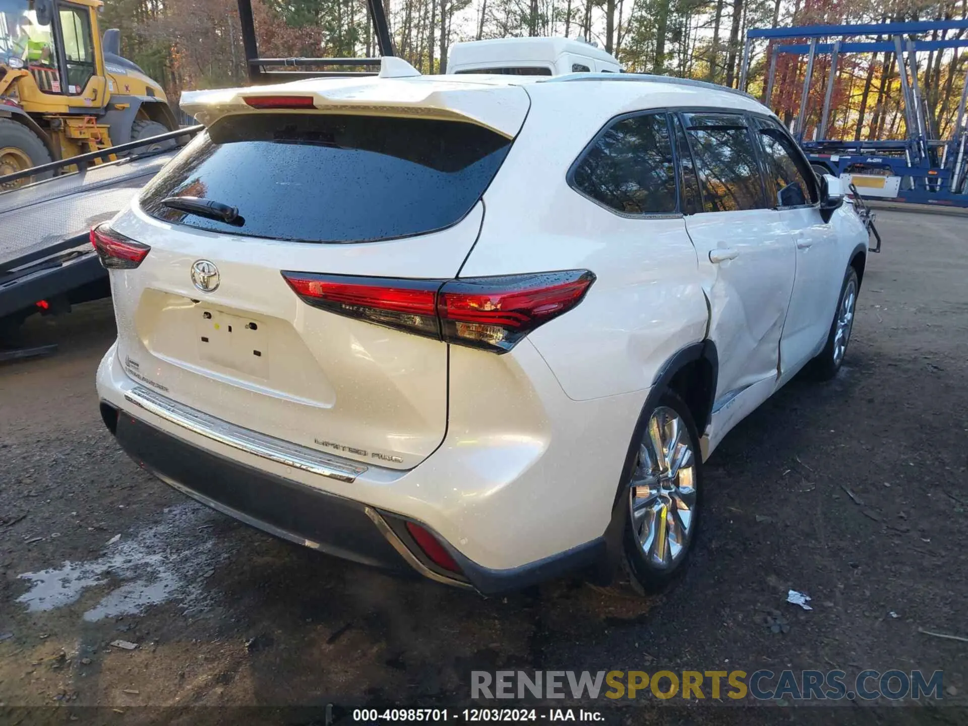 4 Фотография поврежденного автомобиля 5TDKDRBH4PS018528 TOYOTA HIGHLANDER 2023