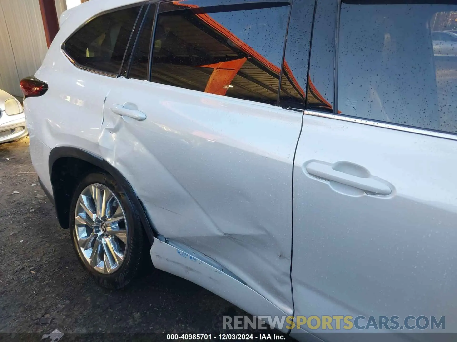 6 Фотография поврежденного автомобиля 5TDKDRBH4PS018528 TOYOTA HIGHLANDER 2023