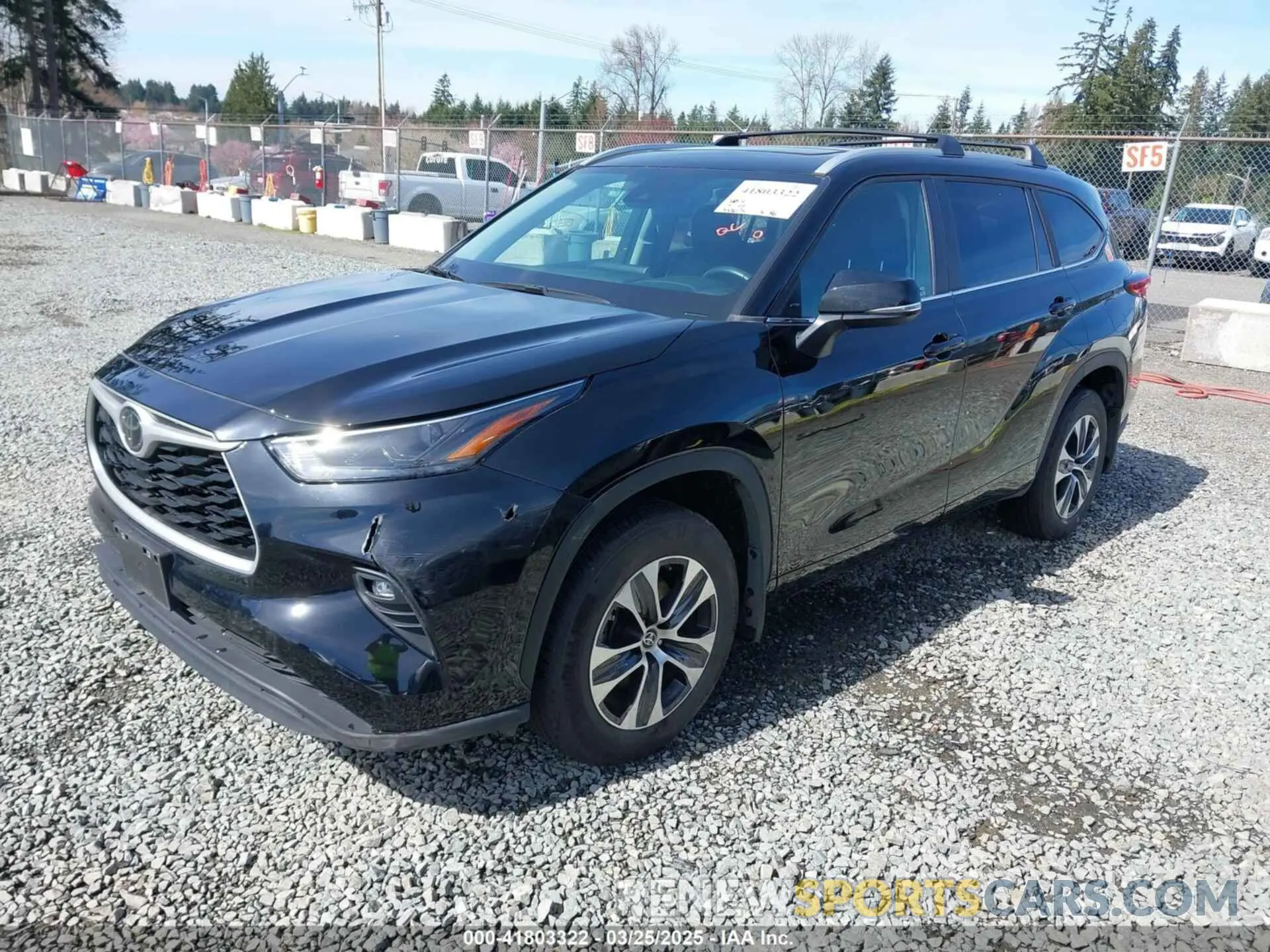 2 Photograph of a damaged car 5TDKDRBH4PS028847 TOYOTA HIGHLANDER 2023