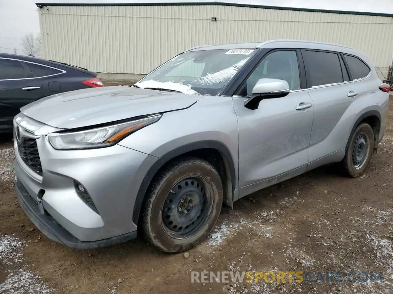 1 Фотография поврежденного автомобиля 5TDKDRBH4PS030677 TOYOTA HIGHLANDER 2023