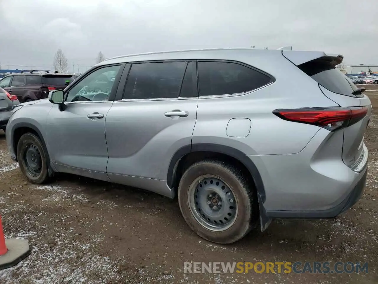 2 Фотография поврежденного автомобиля 5TDKDRBH4PS030677 TOYOTA HIGHLANDER 2023