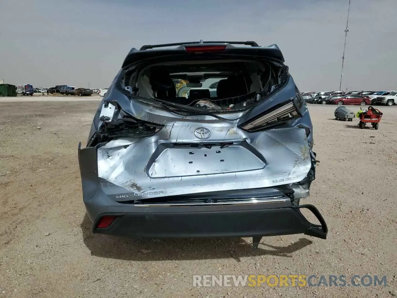 6 Photograph of a damaged car 5TDKDRBH4PS038178 TOYOTA HIGHLANDER 2023
