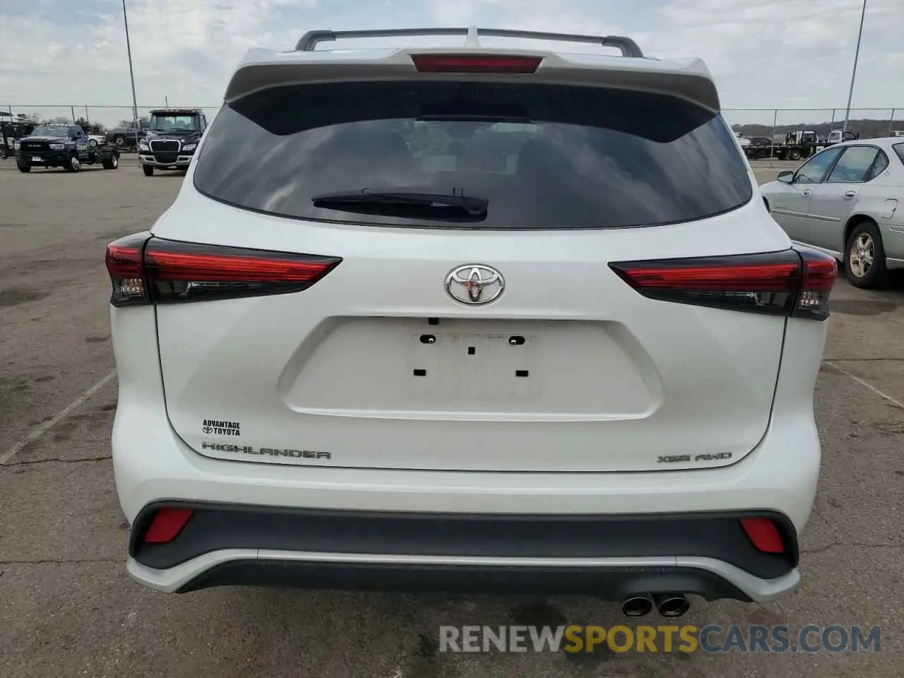 6 Фотография поврежденного автомобиля 5TDKDRBH4PS508354 TOYOTA HIGHLANDER 2023