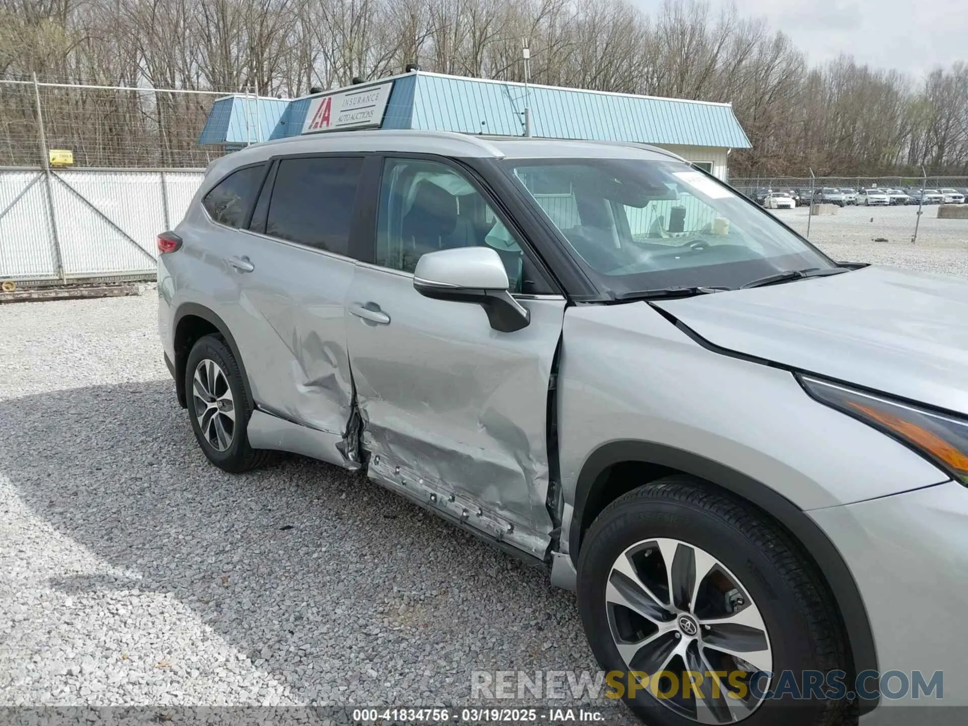6 Фотография поврежденного автомобиля 5TDKDRBH4PS516082 TOYOTA HIGHLANDER 2023