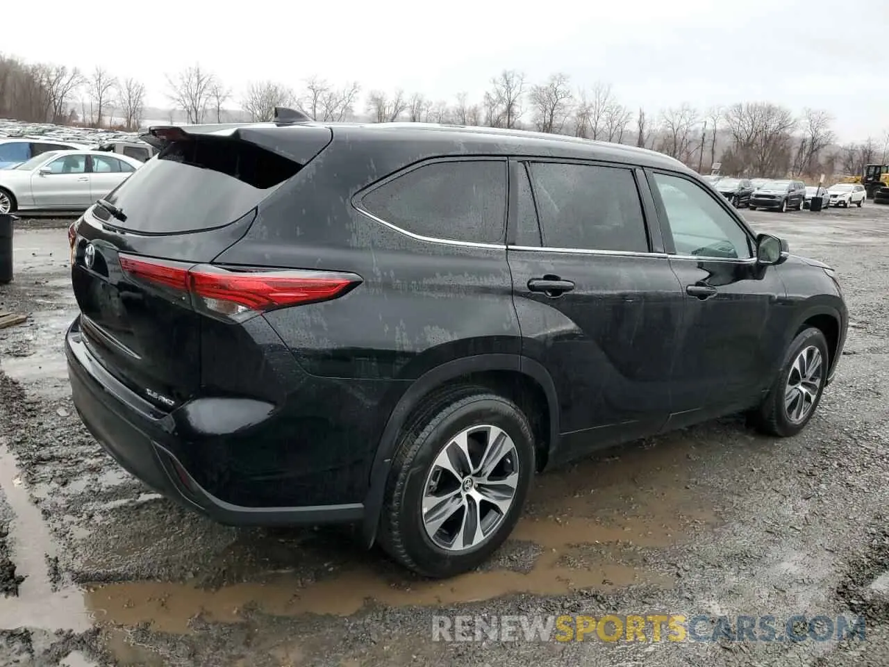 3 Фотография поврежденного автомобиля 5TDKDRBH4PS523968 TOYOTA HIGHLANDER 2023