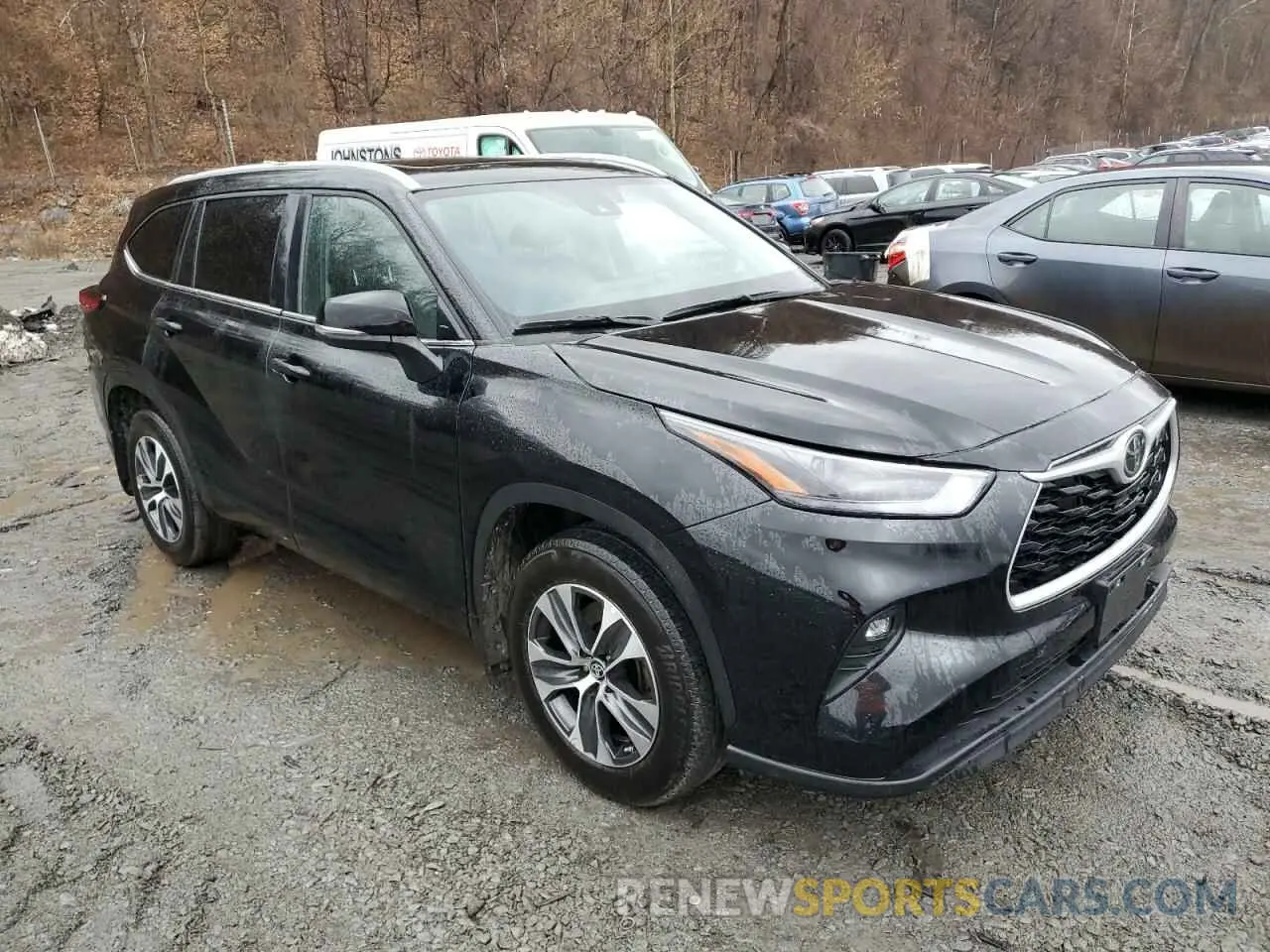4 Фотография поврежденного автомобиля 5TDKDRBH4PS523968 TOYOTA HIGHLANDER 2023