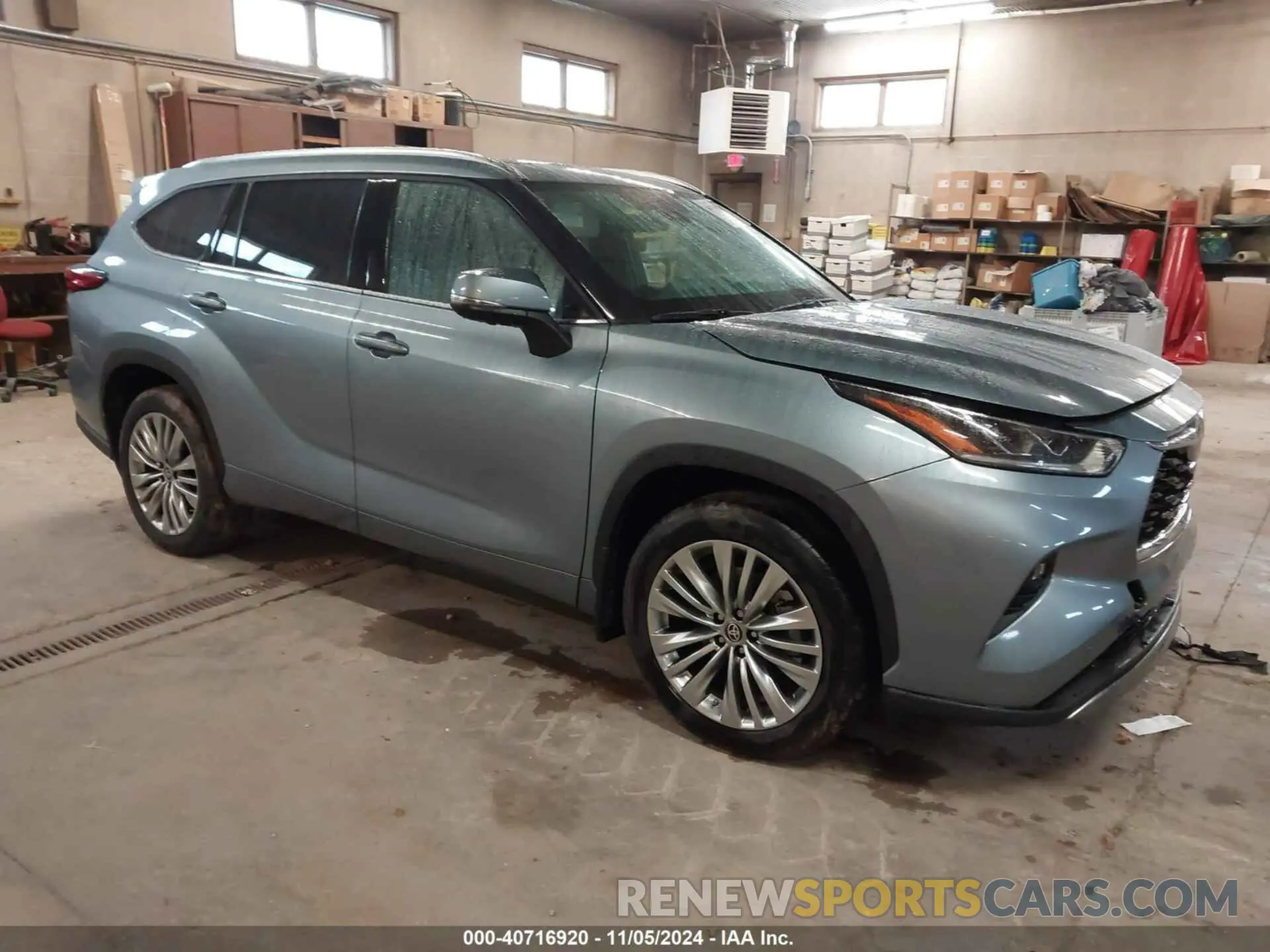 1 Photograph of a damaged car 5TDKDRBH4PS528247 TOYOTA HIGHLANDER 2023