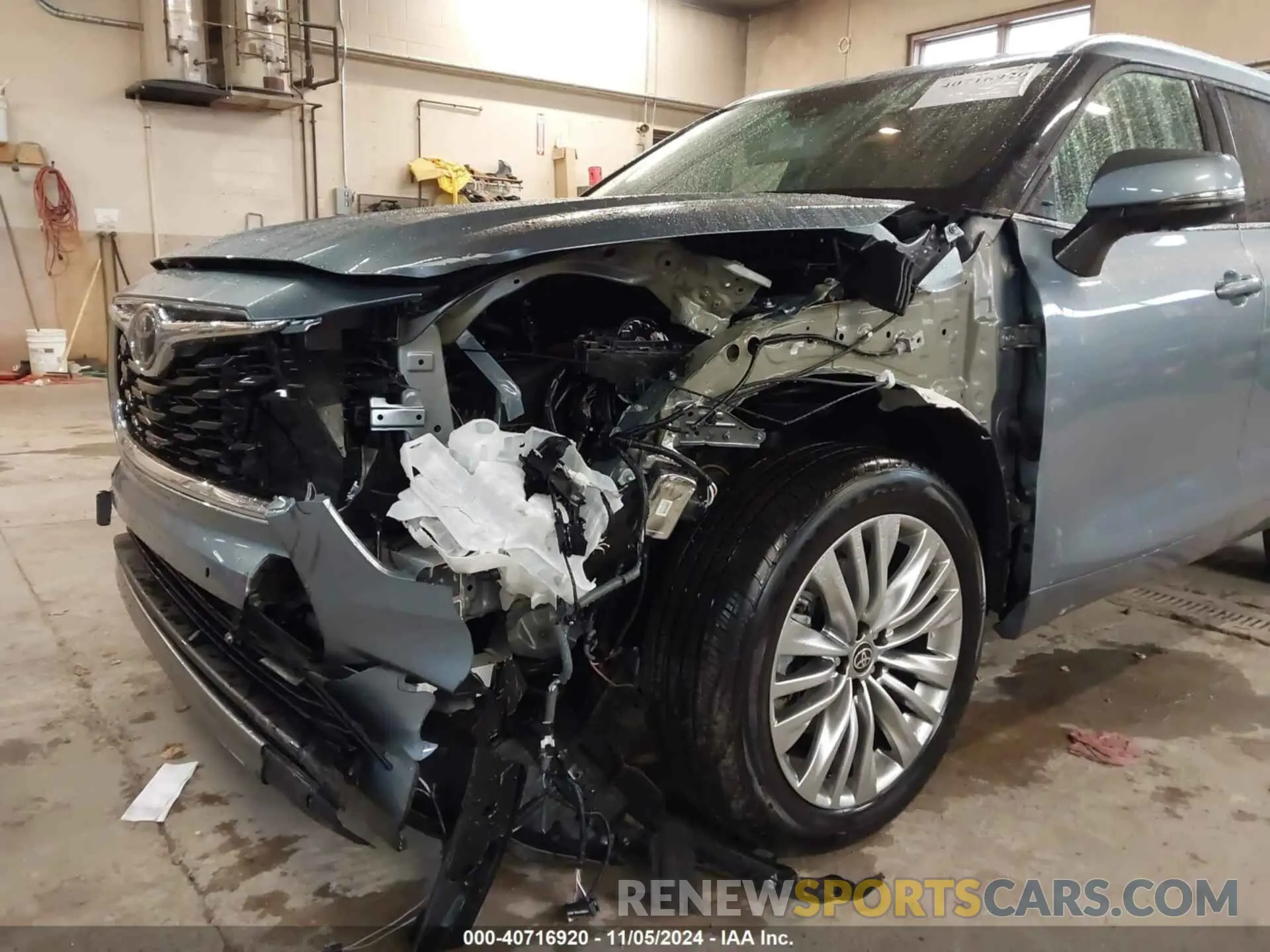 6 Photograph of a damaged car 5TDKDRBH4PS528247 TOYOTA HIGHLANDER 2023