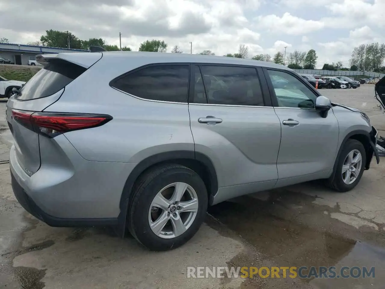 3 Photograph of a damaged car 5TDKDRBH5PS009207 TOYOTA HIGHLANDER 2023